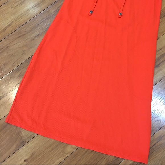 Tommy Bahama waffle knit premium style golf tennis summer dress orange c… - Picture 4 of 4